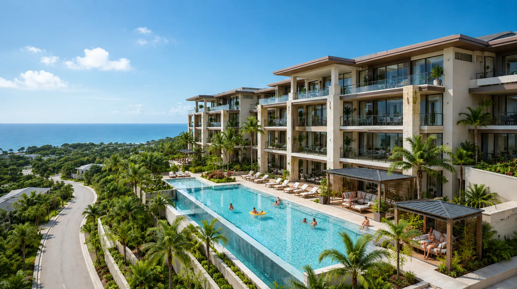 Spring Valley resort by day