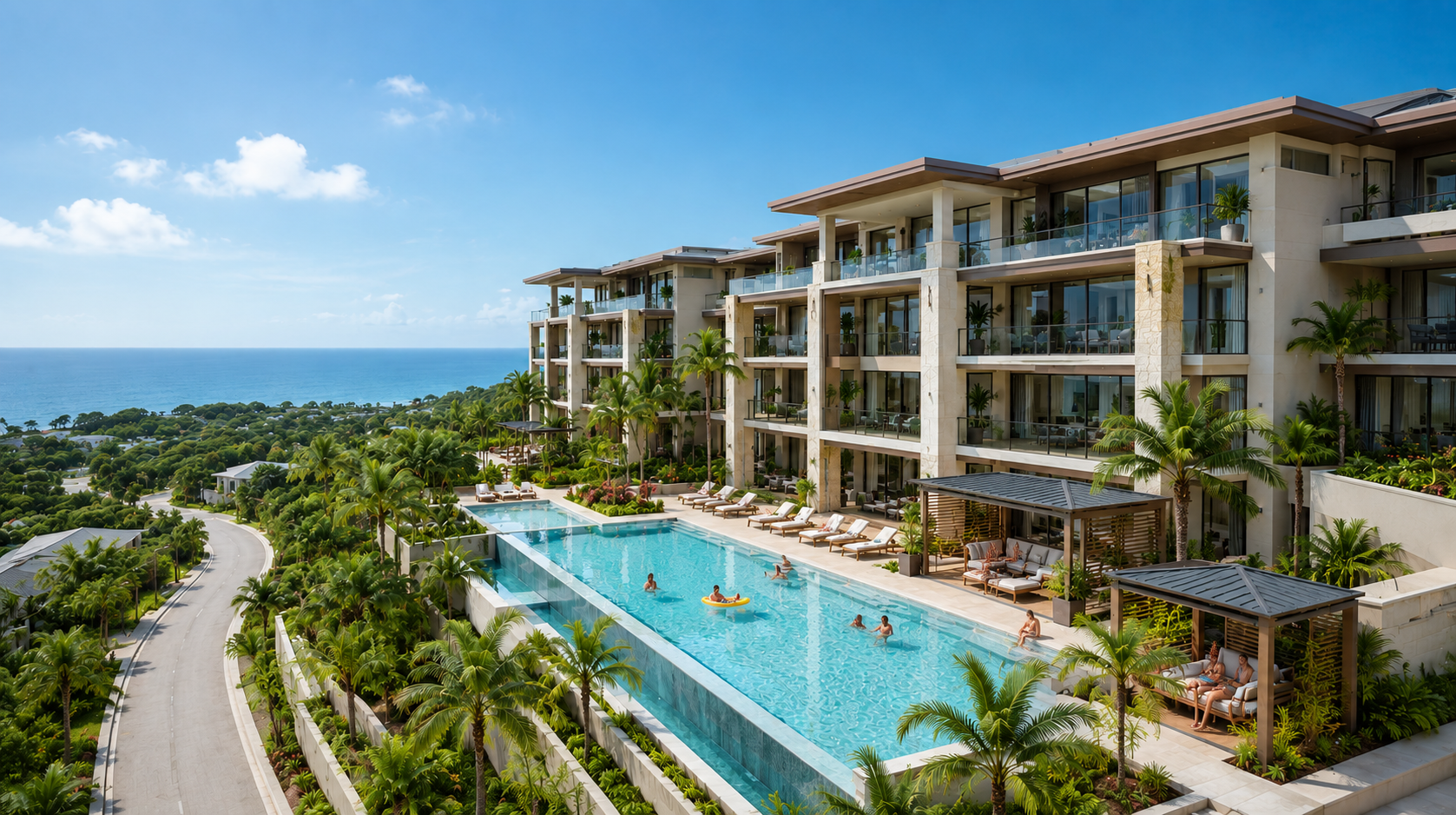Spring Valley resort by day