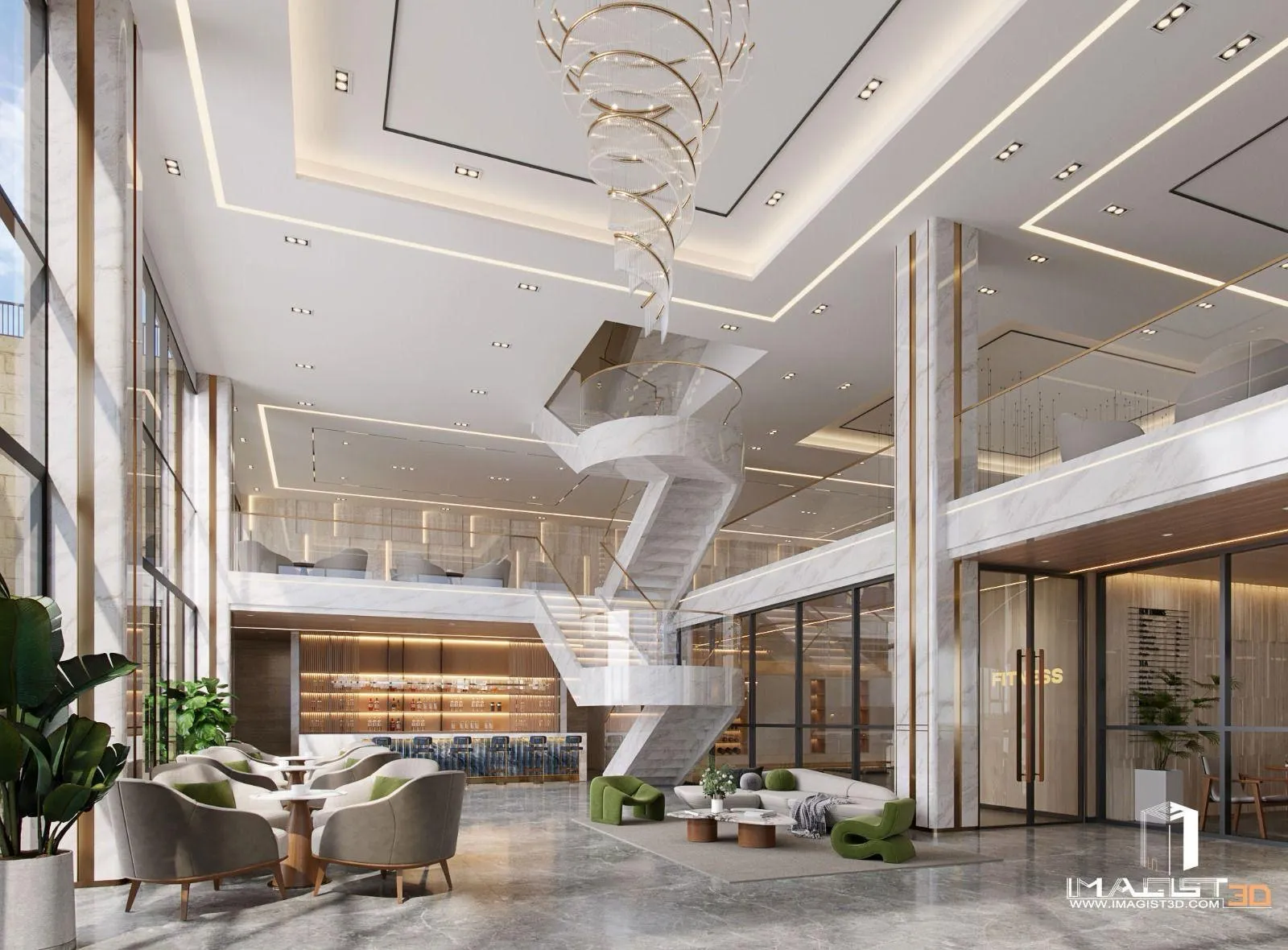 Clubhouse interior at Spring Valley luxury residences, St. Mary, Jamaica